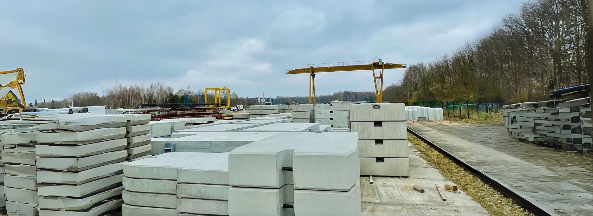 Produktübersicht Betonsäulen aus Weißbeton